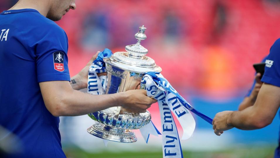 The FA Cup trophy
